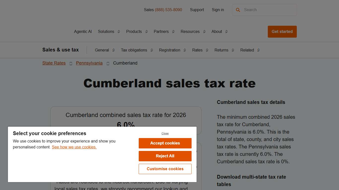 2026 Cumberland County Sales Tax Rate - Avalara