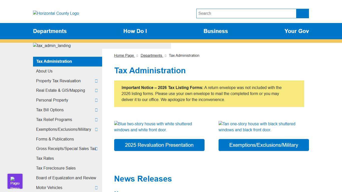 Tax Administration
